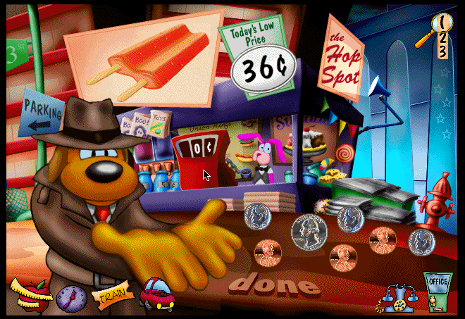 Counting money in Numbers Undercover